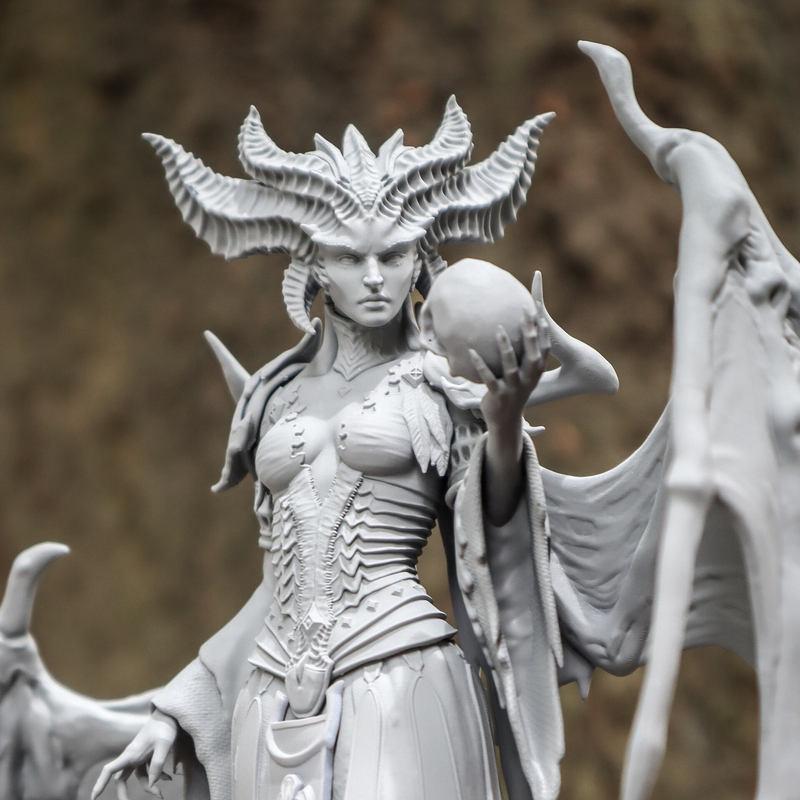 NomNom Figures - 琉璃 - 3D打印模型|NomNom Figures – Lilith – 3D Print Model