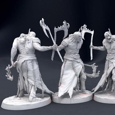 迷你怪物乱斗——僵尸潮——3D打印模型|Mini Monster Mayhem – Zombie Horde – 3D Print Model STL