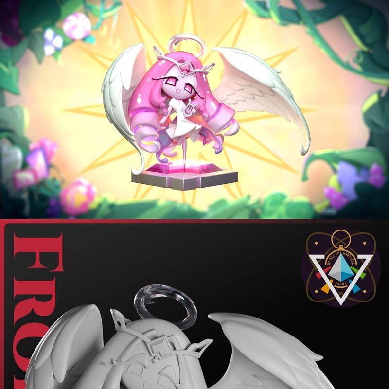 永恒甜点饼干 来自Cookie Run Kingdom 3D打印模型|Eternal Sugar Cookie from Cookie Run Kingdom – 3D Print Model STL