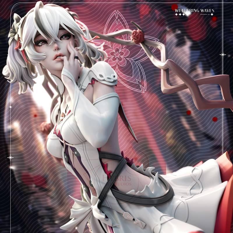 赫布里底工作室 - 万物生长 - 卡梅莉娅 3D打印模型|Hybris Studio – Wuthering Waves – Camellya – 3D Print Model STL