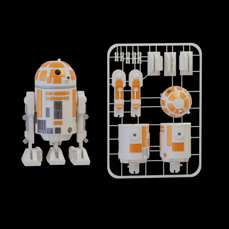 R3D3套件卡片 – 3D打印动漫模型|R3D3 Kit Card – 3D Print Model
