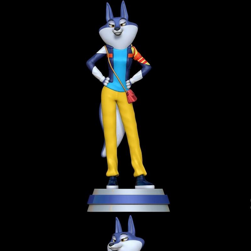 SillyToys出品《Porsha Crystal Sing》3D打印模型|SillyToys – Porsha Crystal Sing 2 – 3D Print Model