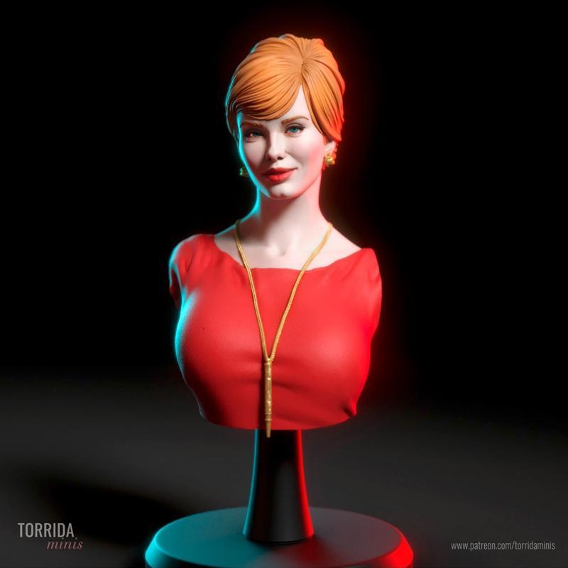 Torrida Minis - 爆裂小勇士 - 3D打印模型|Torrida Minis – Joan Bust – 3D Print Model STL