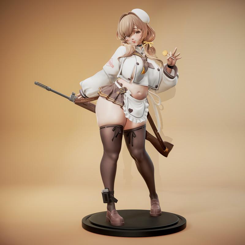 Rubim图集 - 布雷迪尼克 - 3D打印模型|Rubim Figure – Bready Nikke – 3D Print Model