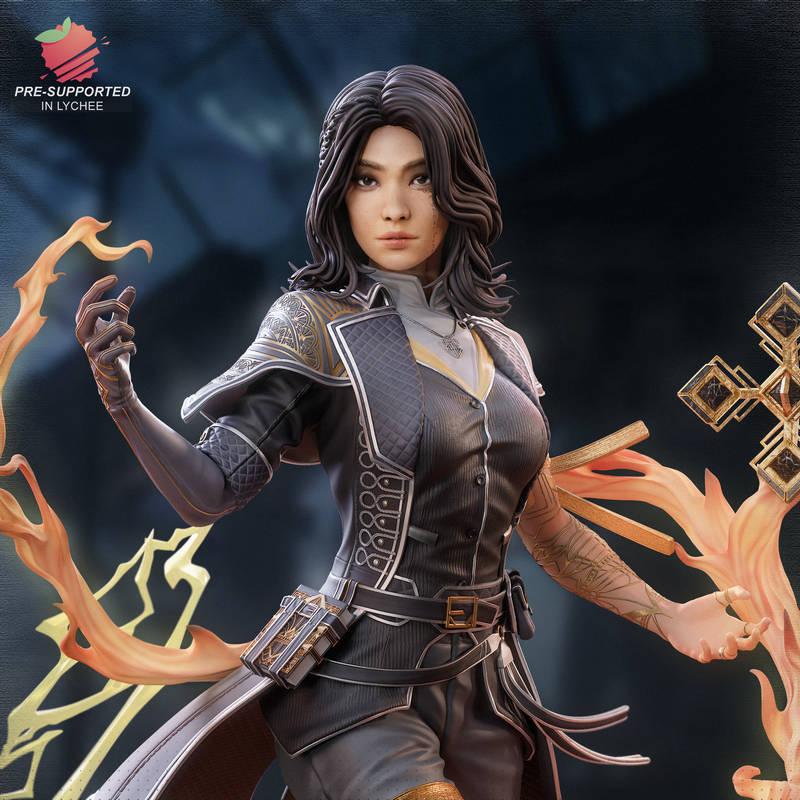 Neko Figurines Lune 探险33 3D打印模型|Neko Figurines – Lune – Expedition 33 – 3D Print Model