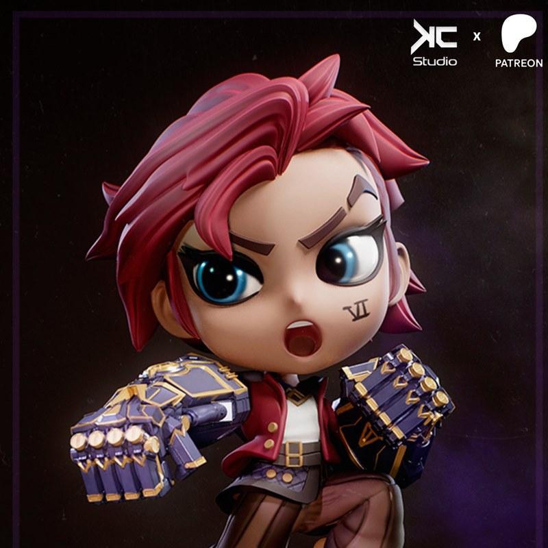 KcStudio - 3D打印模型 - 可爱小精灵Chibi Vi|KcStudio – Chibi Vi – 3D Print Model STL