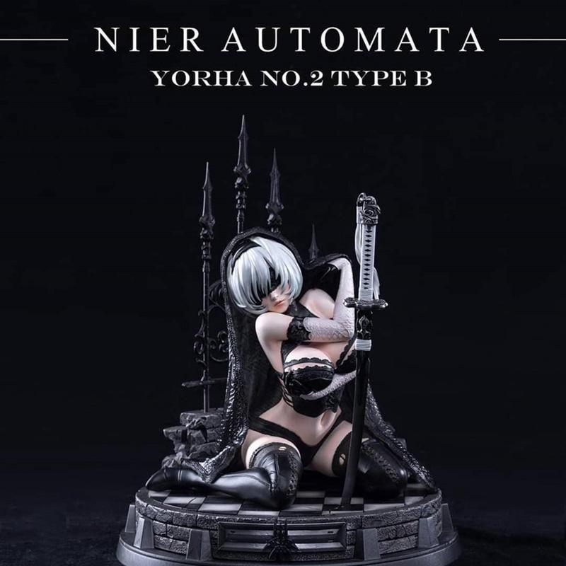 2B 《尼尔：自动人形》3D打印模型|2B Nier Automata – 3D Print Model STL