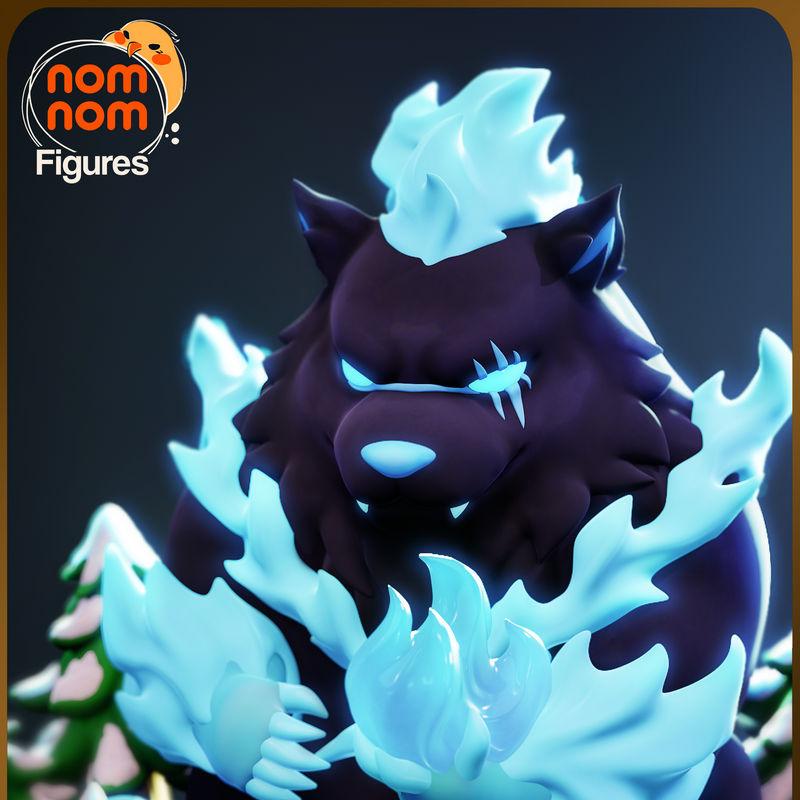 独孤求败3D打印模型——影之坦克可动人偶|NomNom Figures – Chibi Shadow Tank – Solo Leveling – 3D Print Model