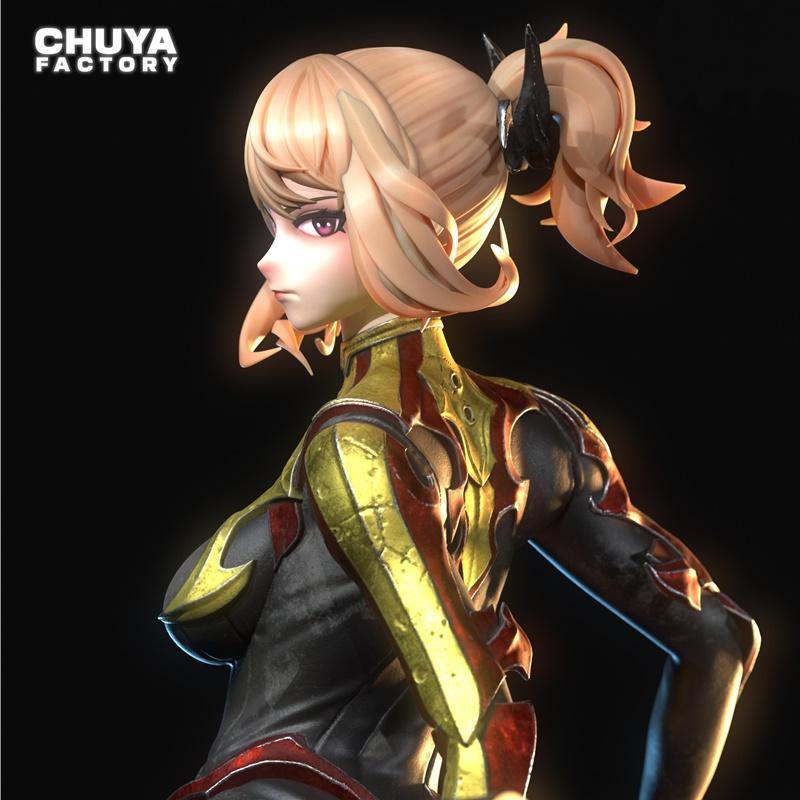 楚亚工厂 - 唯一等级 - 陈海恩 3D打印模型|Chuya Factory – Solo Leveling – Cha Hae-In – 3D Print Model STL