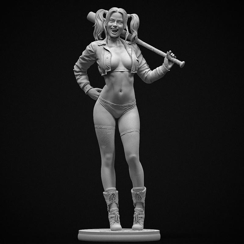 Harley Quinn – 3D Print Model STL