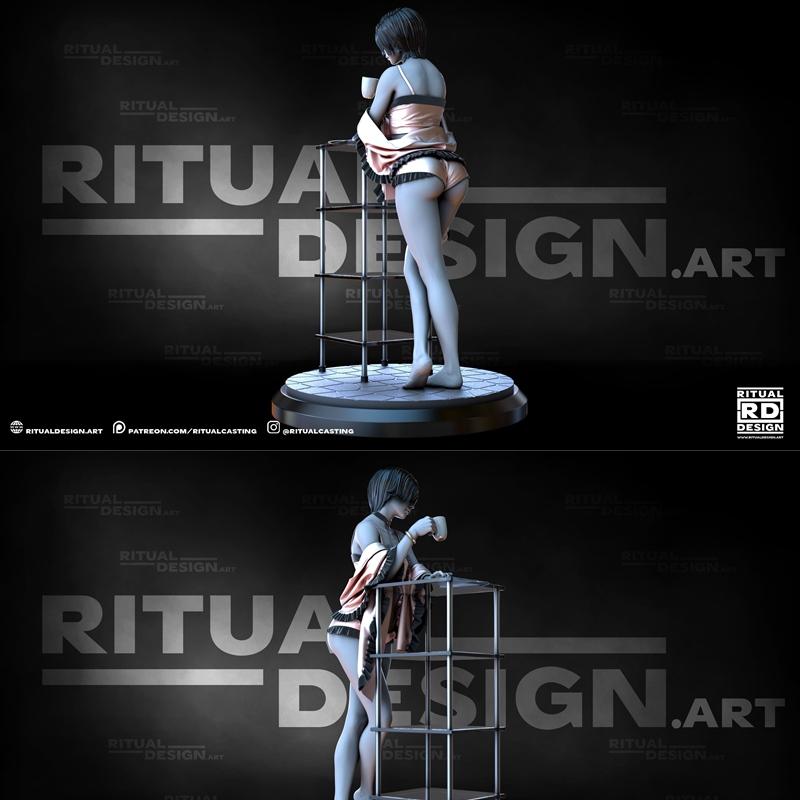 咖啡主题3D打印模型设计|Ritual Design – Coffee – 3D Print Model STL