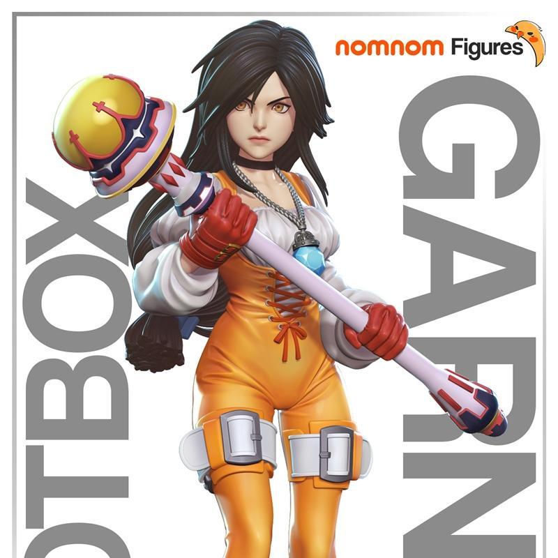 诺姆人偶 - 奥尔德里亚斯 - 阿尔赛德 3D打印模型|Nomnom Figures – Garnet Til Alexandros – Final Fantasy IX – 3D Print Model STL