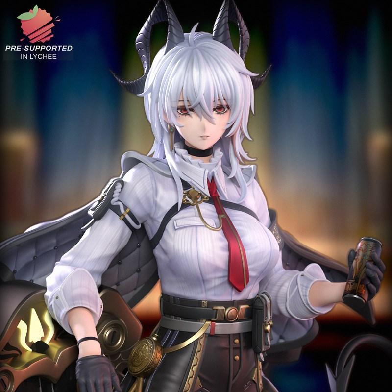 Neko Figurines 3D打印模型：Wuthering Waves Zani角色立体模型|Neko Figurines – Wuthering Waves – Zani – 3D Print Model STL