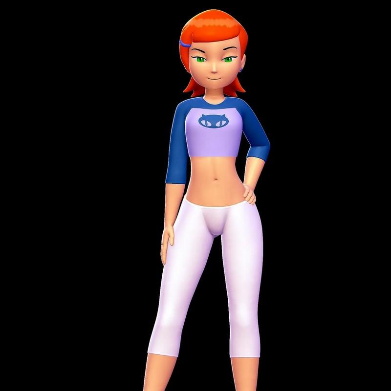 SillyToys – 《Gwen Tennyson》3D打印模型|SillyToys – Gwen Tennyson – 3D Print Model