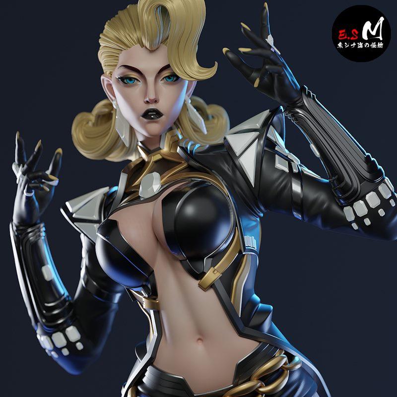 E.S怪物 – 埃玛·弗罗斯特 – 3D打印模型|E.S Monster – Emma Frost – 3D Print Model STL