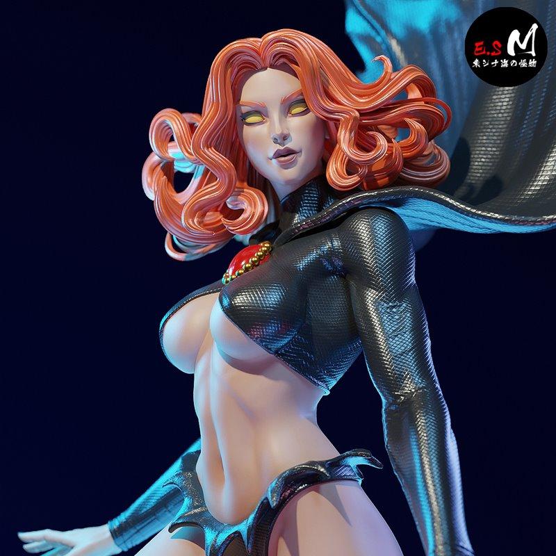 E.S.怪物 - 红皇后 - 3D打印模型|E.S Monster – Red Queen – 3D Print Model STL