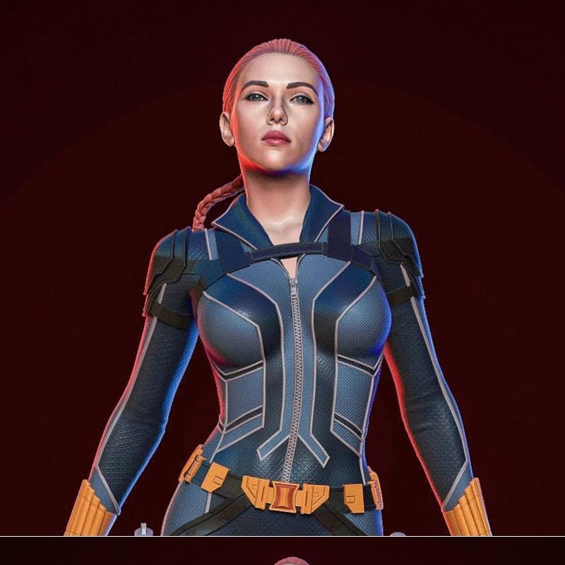 斯捷潘诺夫打造 - 黑寡妇 - 3D打印模型|Stepanov Sculpts – Black Widow – 3D Print Model STL