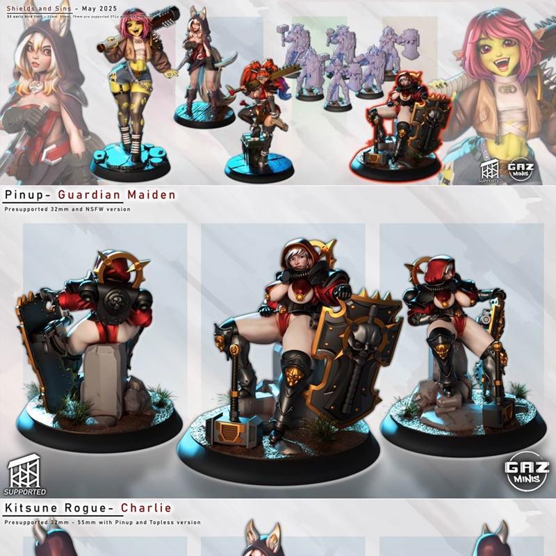 Gaz Minis 2025五月新品——3D打印模型STL|Gaz Minis May 2025 – 3D Print Model STL