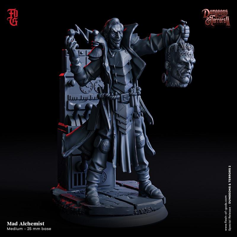 神之肉 —— 地下迷宫 Vol.2 —— 3D打印模型|Flesh of Gods – Dungeons & Terrors Vol.2 – 3D Print Model STL