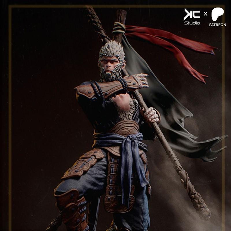 黑神话：西游 3D打印模型|KcStudio – Wukong – Black Myth Wukong – 3D Print Model STL