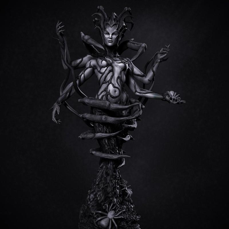 Mephala——上古卷轴3D打印模型|Mephala – Elder Scrolls – 3D Print Model STL