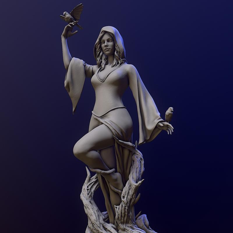夜晚传说 - 上古卷轴 - 3D打印模型|Nocturnal – Elder Scrolls – 3D Print Model STL