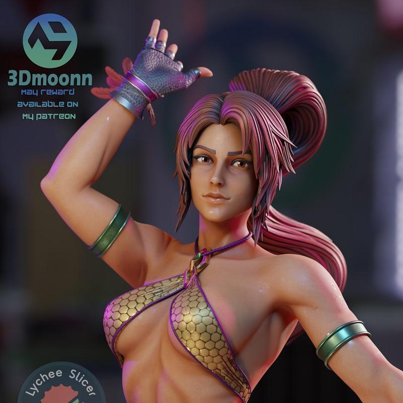 3Dmoonn – Tekken – Christie Monteiro – 3D Print Model STL