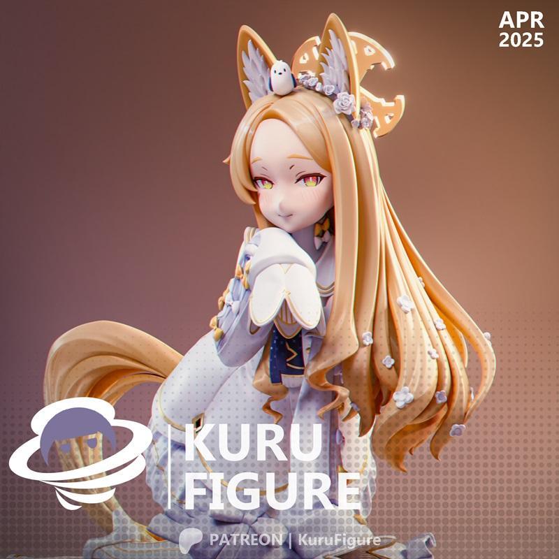 Kuru Figure - 蓝色档案 - 樱井 梨子 - 3D打印模型|Kuru Figure – Blue Archive – Yurizono Seia – 3D Print Model STL