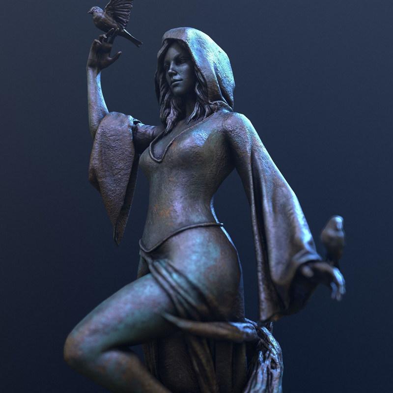 夜行者 – 3D打印模型|Nocturnal – 3D Print Model
