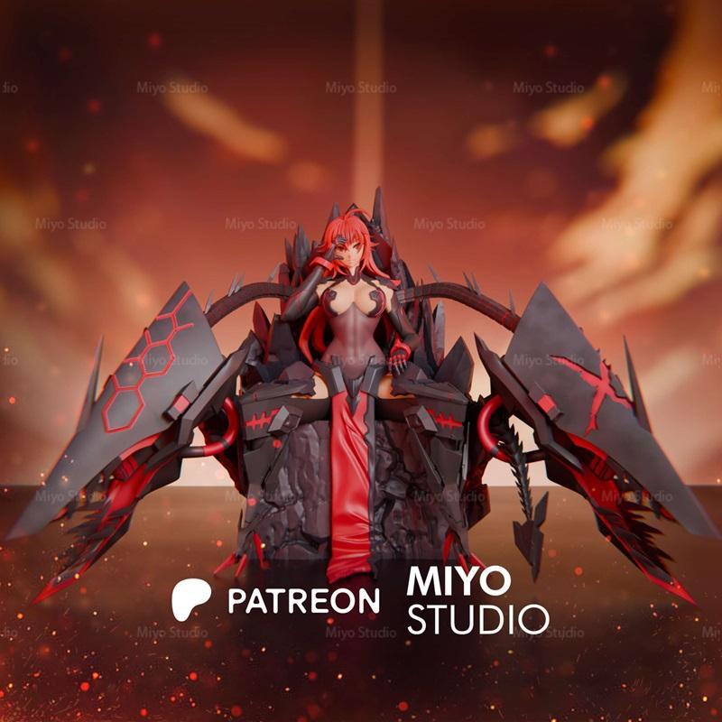 Miyo Studio旗下Nikke系列Nihilister角色3D打印模型STL文件|Miyo Studio – NIKKE – Nihilister – 3D Print Model STL