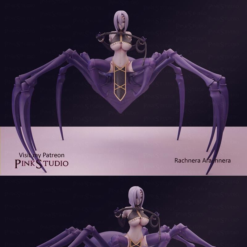 Pink Studio旗下3D打印模型：怪物少女Rachnera Arachnera|Pink Studio – Monster Musume – Rachnera Arachnera – 3D Print Model STL
