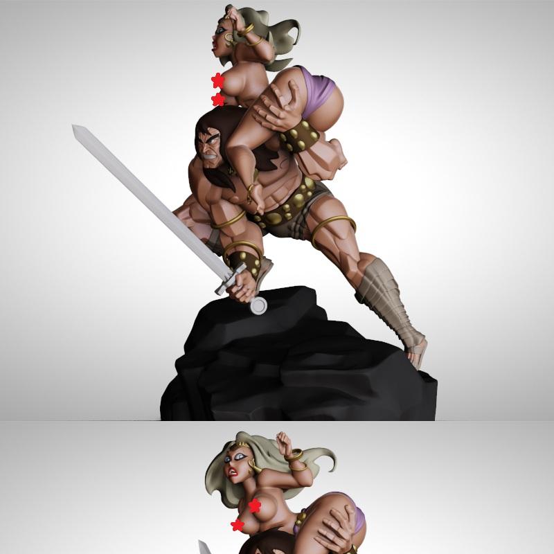 Conan – The Savior – 3D Print Model
