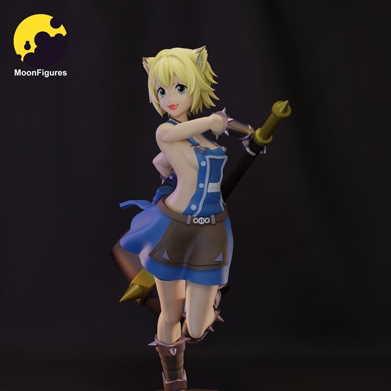 火山之影——Vulcan 3D打印模型|MoonFigures – Vulcan – 3D Print Model STL