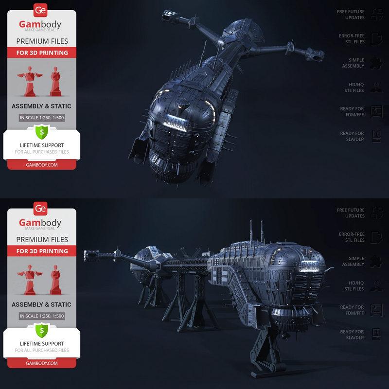 Gambody - 事件地平线 - 3D打印模型|Gambody – Event Horizon – 3D Print Model