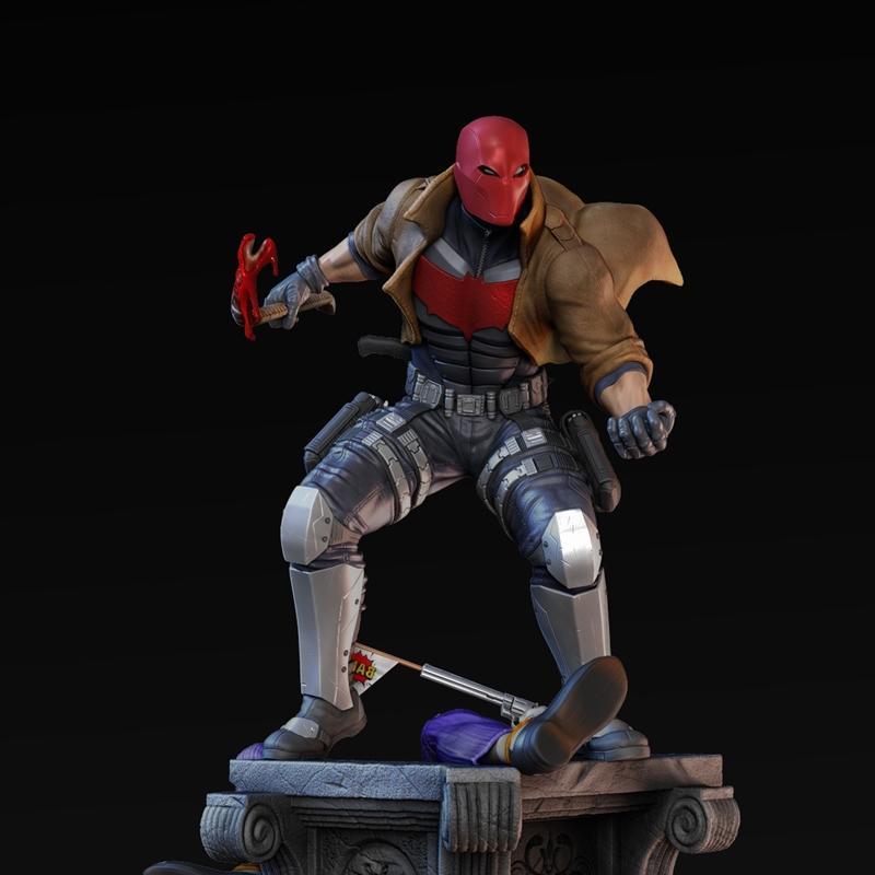 红 hood 3D打印模型|Red Hood – 3D Print Model STL