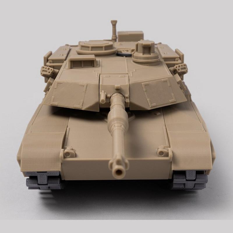 M1A2艾布拉姆斯主战坦克 3D打印模型|M1A2 Abrams Tank – 3D Print Model