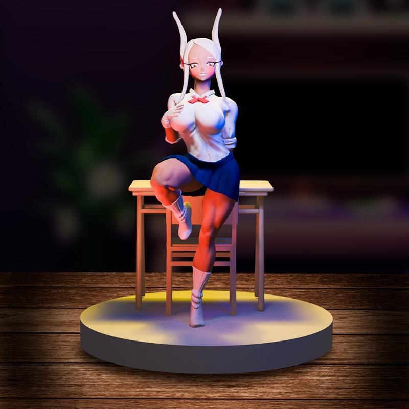 我的英雄学院 Mirko 3D打印模型|Mirko – My hero academy – 3D Print Model STL