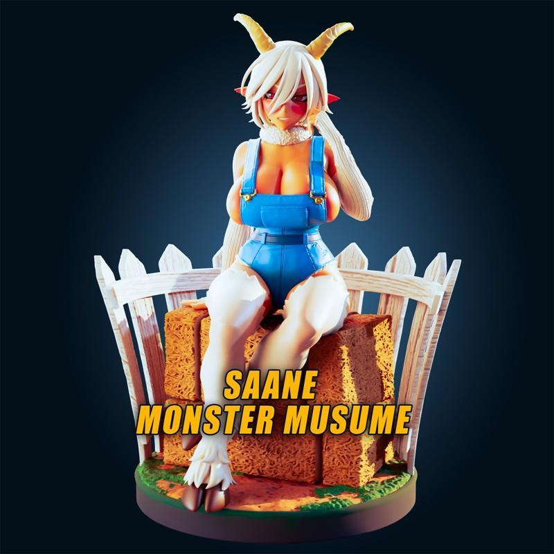 萨恩《怪物女孩》3D打印模型|Officer Rhu – Saane – Monster Musume – 3D Print Model STL