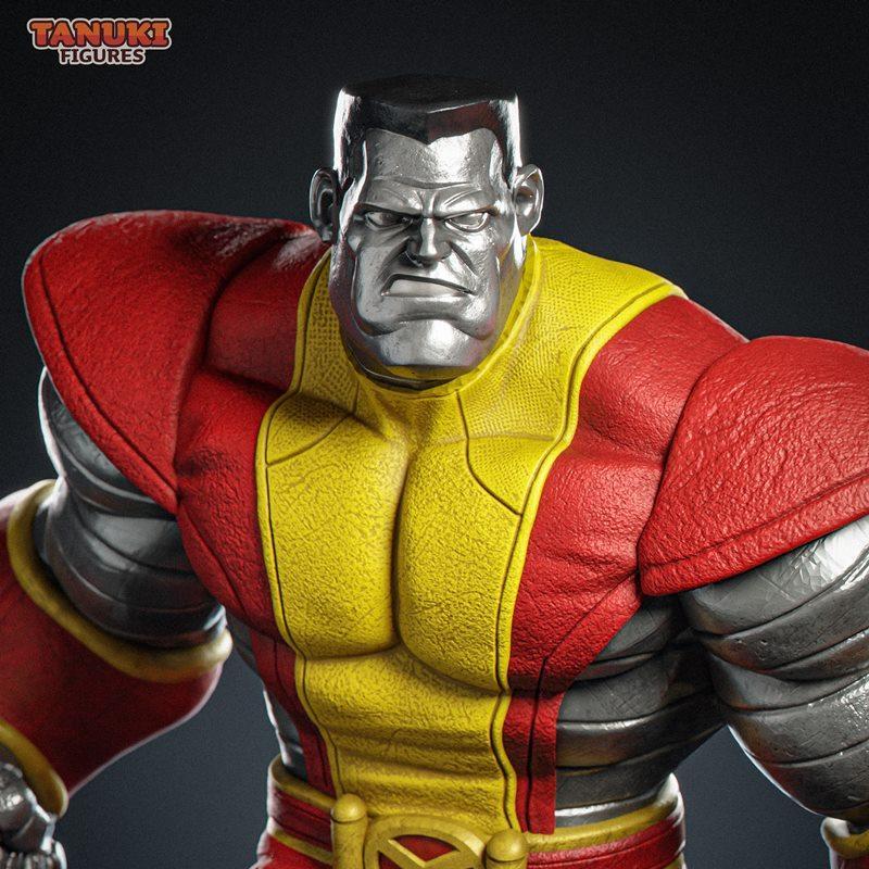 唐兔 figurine - X战警 - 3D打印模型|Tanuki Figures – Colossus – X-Men – Toon – 3D Print Model STL