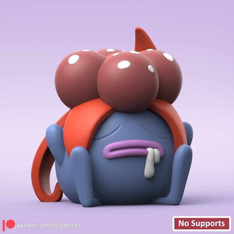 沉郁之境 - 3D打印模型 STL|Sitting Gloom – 3D Print Model STL