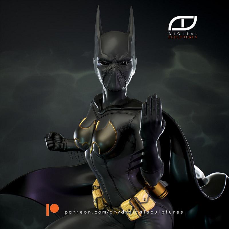 Batgirl (Cassandra Cain) – 3D Print Model