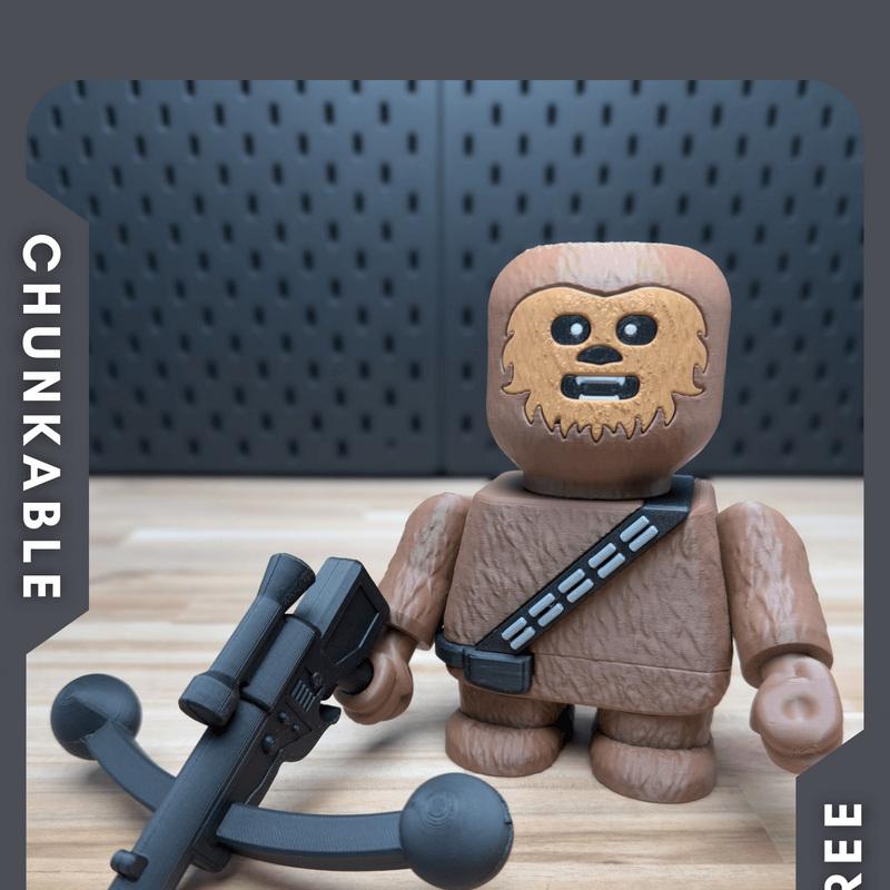 Chunkable - Chunkbacca 3D打印模型|Chunkable – Chunkbacca Kit – 3D Print Model