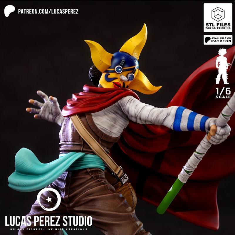 卢卡斯佩雷斯工作室 - 素姬 - 3D打印模型|Lucas Perez Studio – Sogeking – 3D Print Model STL