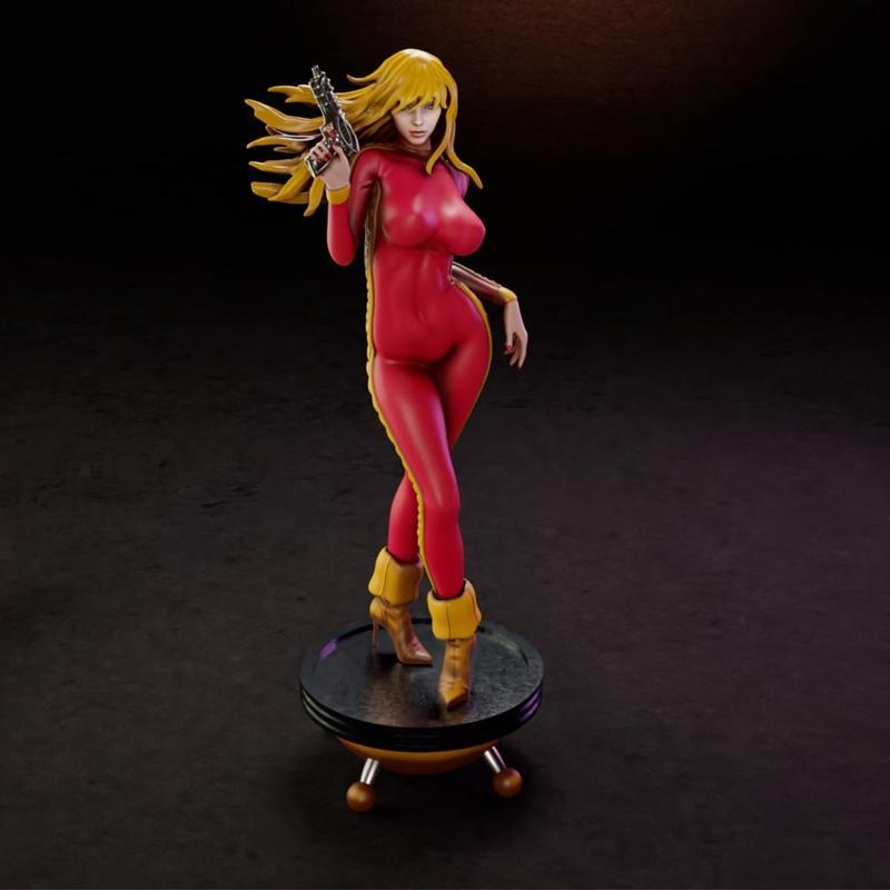 PgGasta - 巴巴拉拉 - 3D打印模型|PgGasta – Barbarella – 3D Print Model STL