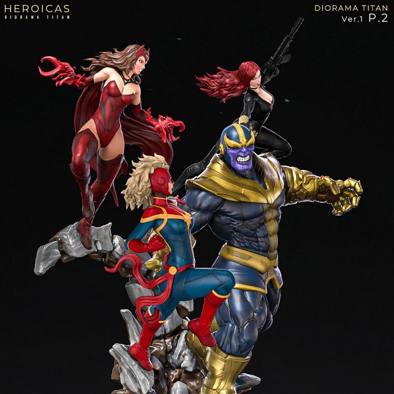 Diorama Titan 3D打印模型|Diorama Titan – Ver.1 – P.2 – 3D Print Model