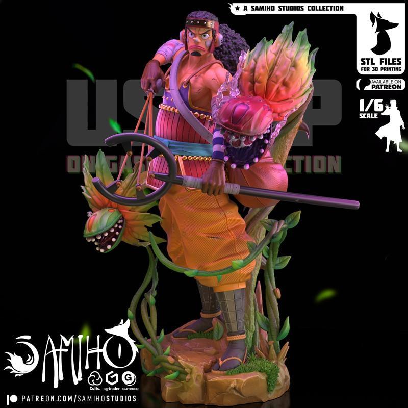 Samiho Studios出品《海贼王》乌索普3D打印模型|Samiho Studios – One Piece – Usopp – 3D Print Model STL