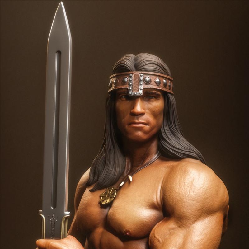 CA 3D Studios – Conan – 3D Print Model STL