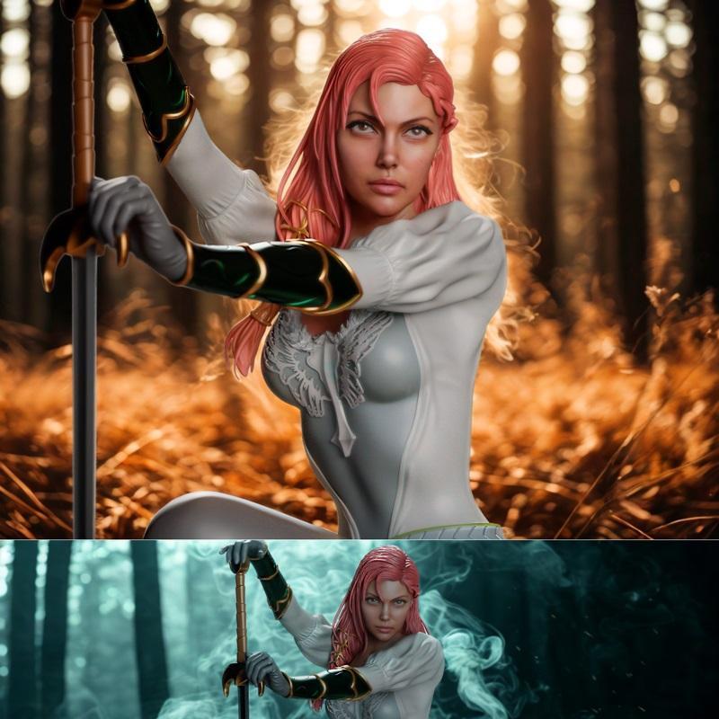 CA 3D工作室 - 希拉 - 3D打印模型|CA 3D Studios – Hera – 3D Print Model STL