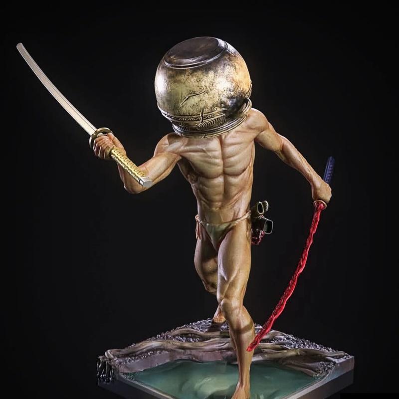 3D打印模型：Let me solo her – 动漫游戏角色3D打印版|3D3Do Studio – Let me solo her – 3D Print Model STL