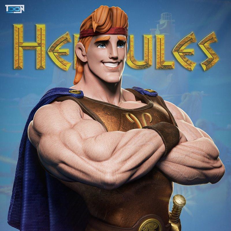 Toon Studios - 赫尔克里士 - 3D打印模型|Toon Studios – Hercules – 3D Print Model STL
